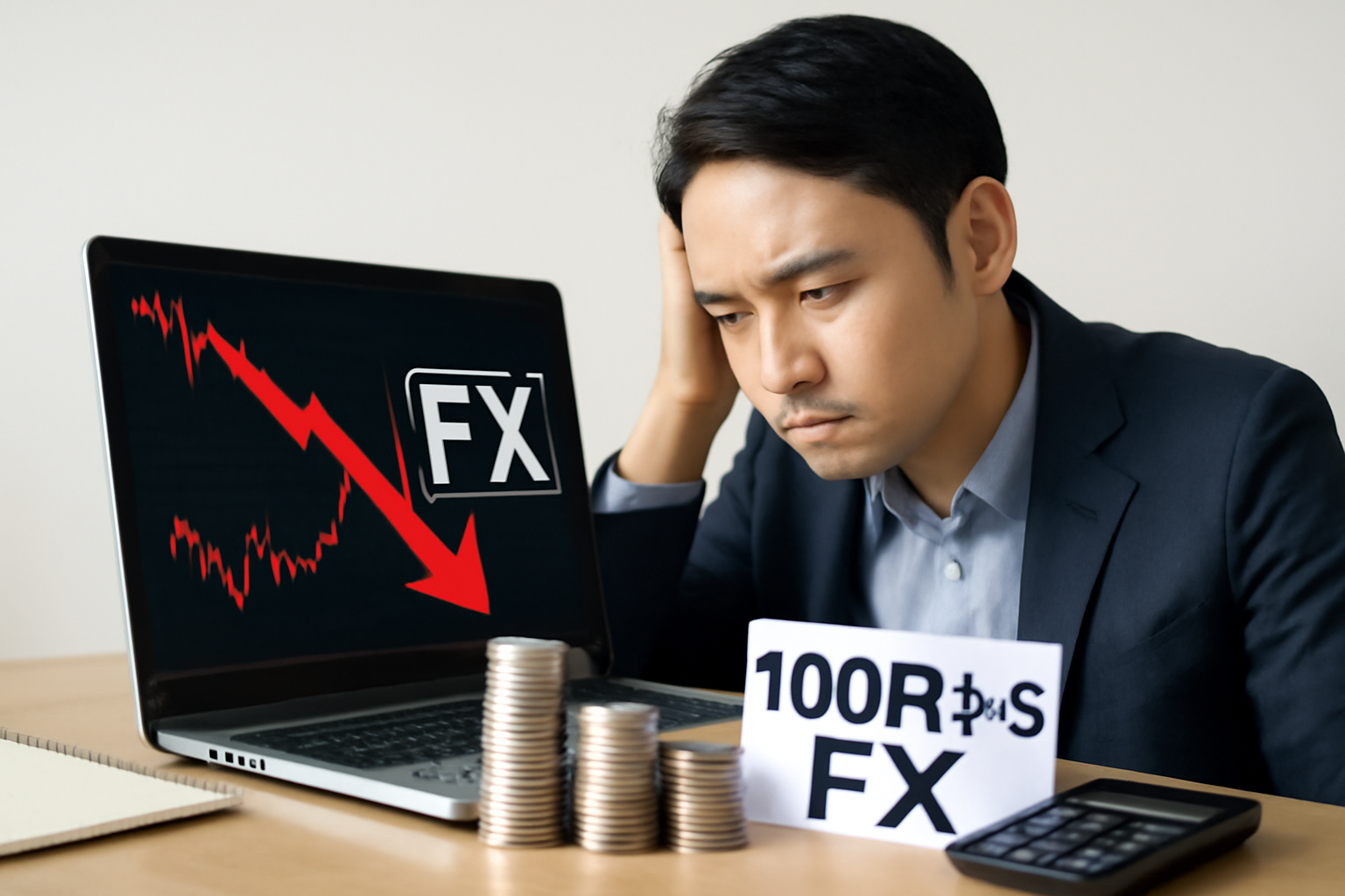 【初心者必見】FX損切りの完全ガイド！100円から始めるリスク管理術で資産を守る7つの法則